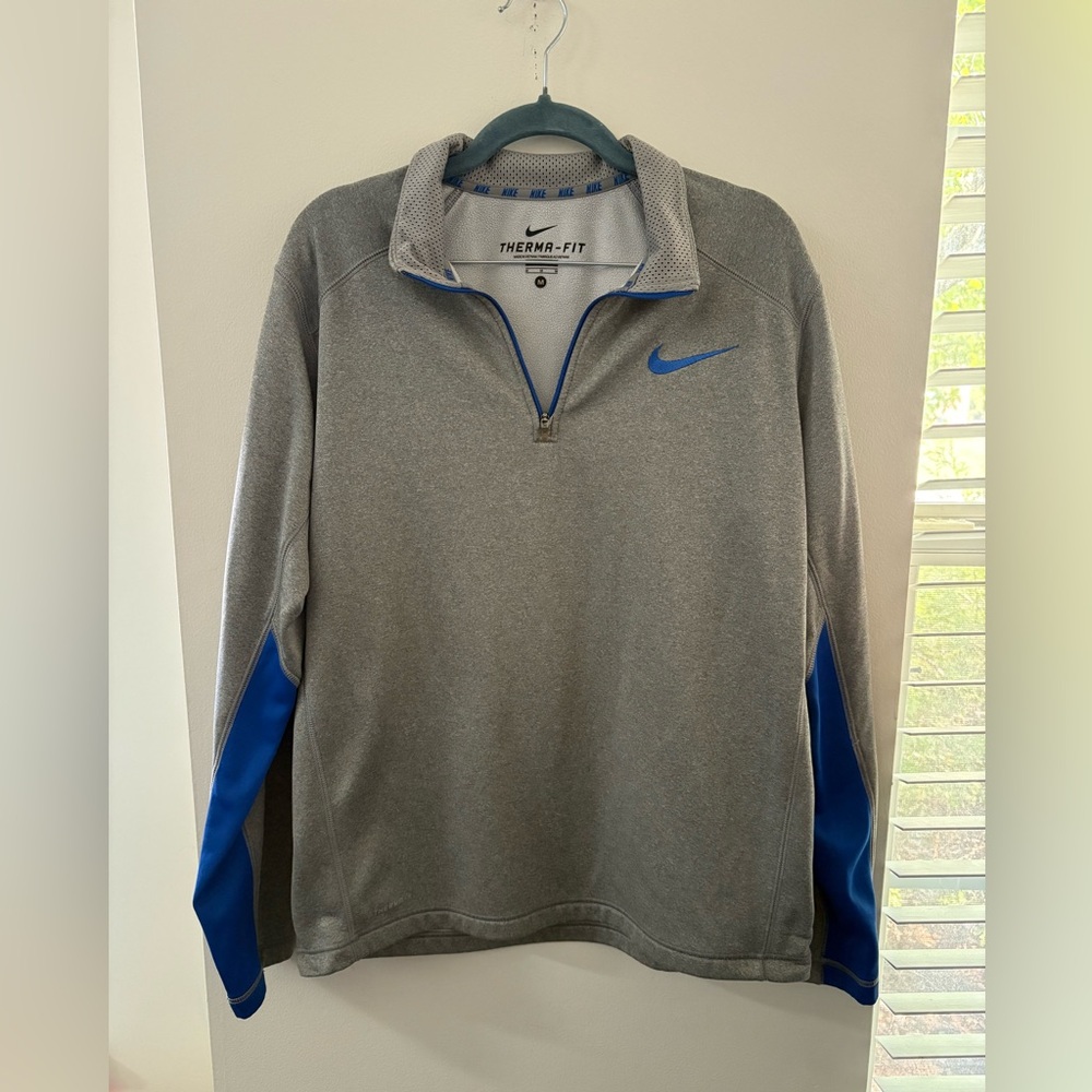 Nike Men's Performance Jacket in Gray and Blue
